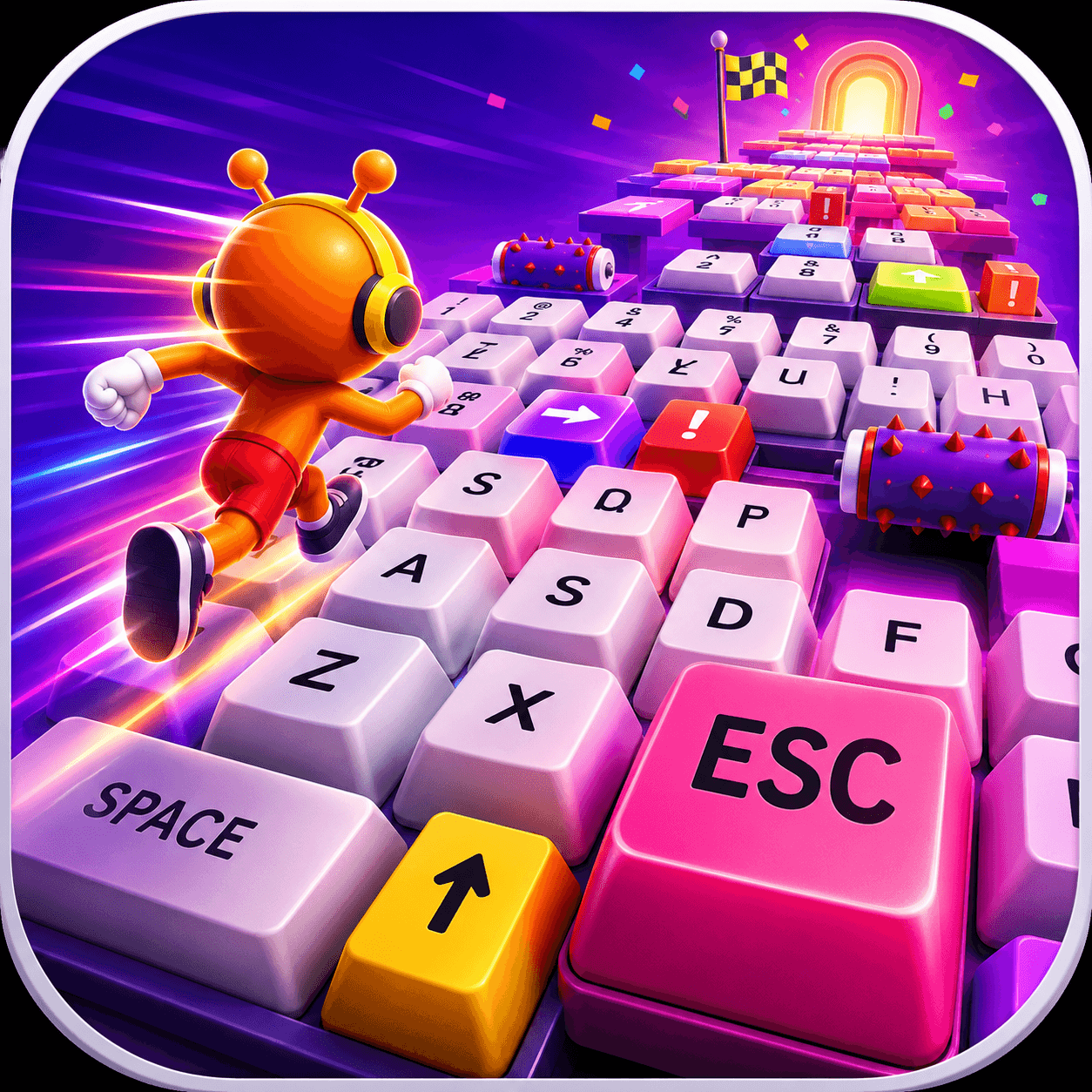 Keyboard Tap: Speed Escape logo